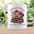 Spicy Books Spread Those Pages Like A Good Girl Dark Romance Graphic Print Coffee Mug Gifts ideas Spicy Books Spread Those Pages Like A Good Girl Dark Romance Graphic Print Coffee Mug Gifts ideas