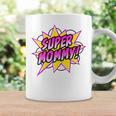 Super Mommy Comic Book Superhero Mother's Day Graphic Print Coffee Mug Gifts ideas