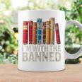 Support Banned Books Freedom I'm With The Banned Graphic Print Coffee Mug Gifts ideas