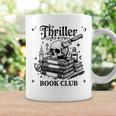 Thriller Book Club Mystery Lover Reading Crime Novel Graphic Print Coffee Mug Gifts ideas