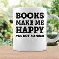 Trendy Books Make Me Happy Attitude Humour Graphic Print Coffee Mug Gifts ideas Trendy Books Make Me Happy Attitude Humour Graphic Print Coffee Mug Gifts ideas