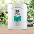 Never Underestimate The Power Of A Girl With A Book RBG Graphic Print Coffee Mug Gifts ideas