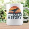 Unearth A Story Dinosaur Reader Book Lover 2026 Graphic Print Coffee Mug Gifts ideas