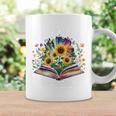 Unearth A Story Summer Reading 2026 Flower Butterfly Book Premium Tri-Blend Graphic Print Coffee Mug Gifts ideas