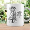 Women's Alice Adventures Wonderland Vintage Book Quote Lewis Carrol Graphic Print Coffee Mug Gifts ideas Women's Alice Adventures Wonderland Vintage Book Quote Lewis Carrol Graphic Print Coffee Mug Gifts ideas
