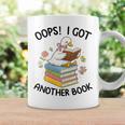 Women's Oops I Got Another Book Goose Goose Reader Women Girls Graphic Print Coffee Mug Gifts ideas