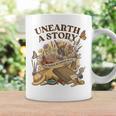 Women's Unearth A Story Summer Reading 2026 Flower Butterfly Book Graphic Print Coffee Mug Gifts ideas