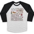 100 Days Of School Baseball 100th Day Of School Coquette Bow Baseball Raglan Shirt 100 Days Of School Baseball 100th Day Of School Coquette Bow Baseball Raglan Shirt