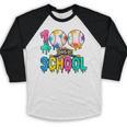 100 Days Of School Baseball Boys Kids Colorful 100th Day Baseball Raglan Shirt 100 Days Of School Baseball Boys Kids Colorful 100th Day Baseball Raglan Shirt