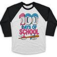 100 Days Of School Baseball Drip Bat 100th Day Of School Boy Baseball Raglan Shirt 100 Days Of School Baseball Drip Bat 100th Day Of School Boy Baseball Raglan Shirt