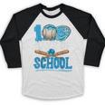 100 Days Of School Baseball Ice Cream Drip Student Kids Boys Baseball Raglan Shirt 100 Days Of School Baseball Ice Cream Drip Student Kids Boys Baseball Raglan Shirt