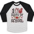 100 Days Of School Baseball Teacher 100 Days Smarter Student Baseball Raglan Shirt 100 Days Of School Baseball Teacher 100 Days Smarter Student Baseball Raglan Shirt