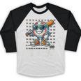 100 Days Of School Boys Baseball 100th Day Of School Kids Baseball Raglan Shirt