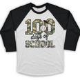 100 Days Of School Camo Baseball Camouflage For Kids Baseball Raglan Shirt 100 Days Of School Camo Baseball Camouflage For Kids Baseball Raglan Shirt