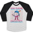 100 Days Smarter Baseball Drip Boys 100 Days Of School Kids Baseball Raglan Shirt 100 Days Smarter Baseball Drip Boys 100 Days Of School Kids Baseball Raglan Shirt