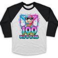 100 Drippy Days Of School Baseball Ice Cream 100th Day Boys Baseball Raglan Shirt 100 Drippy Days Of School Baseball Ice Cream 100th Day Boys Baseball Raglan Shirt