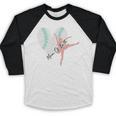 2 Sided Sorry Can't Dance Baseball Bye Mom Of Both Baseball Raglan Shirt
