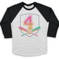 4th Birthday Baseball Bat Ice-Cream Drip 4yrs Old Boys Girls Baseball Raglan Shirt 4th Birthday Baseball Bat Ice-Cream Drip 4yrs Old Boys Girls Baseball Raglan Shirt