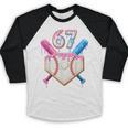 6 7 Baseball Dripping Six Seven Gen Alpha Slang Baseball Raglan Shirt 6 7 Baseball Dripping Six Seven Gen Alpha Slang Baseball Raglan Shirt