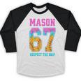 6 7 Mason Baseball Drip Baseball Raglan Shirt 6 7 Mason Baseball Drip Baseball Raglan Shirt