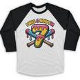 I Was 6 Now I'm 7 Dripping Ice Cream Baseball 67 Drip Baseball Raglan Shirt I Was 6 Now I'm 7 Dripping Ice Cream Baseball 67 Drip Baseball Raglan Shirt