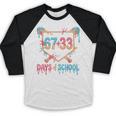 67 33 Days Of School Baseball Drip 100 Days Of School Baseball Raglan Shirt 67 33 Days Of School Baseball Drip 100 Days Of School Baseball Raglan Shirt