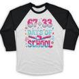 67 33 Days Of School Baseball Drip 100th Day Of School Boys Baseball Raglan Shirt 67 33 Days Of School Baseball Drip 100th Day Of School Boys Baseball Raglan Shirt