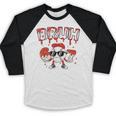 67 Bruh Valentines Baseball Boys Kids Six Seven 6 7 Baseball Raglan Shirt 67 Bruh Valentines Baseball Boys Kids Six Seven 6 7 Baseball Raglan Shirt