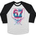 67 Six Seven Baseball Ice Cream Drip Cool Meme 67 Baseball Raglan Shirt 67 Six Seven Baseball Ice Cream Drip Cool Meme 67 Baseball Raglan Shirt