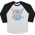 67th Birthday Squad Baseball Ice Cream Drip Birthday Squad Baseball Raglan Shirt 67th Birthday Squad Baseball Ice Cream Drip Birthday Squad Baseball Raglan Shirt