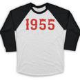 70 Year Old 1955 Classic Baseball Fan 70th Birthday Baseball Raglan Shirt 70 Year Old 1955 Classic Baseball Fan 70th Birthday Baseball Raglan Shirt