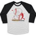 9 Years Old Baseball Birthday Boy 9th Bday Party Baseball Raglan Shirt