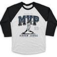 Aaron Judge 2025 AL MVP New York Baseball MLBPA Baseball Raglan Shirt Aaron Judge 2025 AL MVP New York Baseball MLBPA Baseball Raglan Shirt