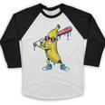Banana Baseball Drip Kids Youth Boys Girls Baseball Raglan Shirt