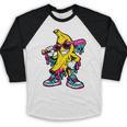 Banana Baseball Drip Baseball Raglan Shirt Banana Baseball Drip Baseball Raglan Shirt