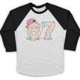 Baseball 67 Dripping Six Seven Drip Boys Gen Z Baseball Raglan Shirt