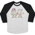 Baseball 67 Dripping Six Seven Drip Meme Ice Cream Boy Baseball Raglan Shirt