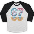 Baseball 67 Ice Cream Drip 67 Meme Player T-Shirt Baseball Raglan Shirt Baseball 67 Ice Cream Drip 67 Meme Player T-Shirt Baseball Raglan Shirt