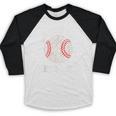 Baseball Abuelito Distressed Vintage Grandpa Game Day Baseball Raglan Shirt