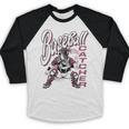 Baseball Catcher Gear Home Plate Baseball Raglan Shirt
