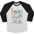 Baseball Character Cartoon Batter Drip Style Women Men Baseball Raglan Shirt Baseball Character Cartoon Batter Drip Style Women Men Baseball Raglan Shirt