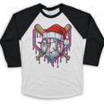 Baseball Christmas Santa Hat Baseball Christmas Drip Baseball Raglan Shirt Baseball Christmas Santa Hat Baseball Christmas Drip Baseball Raglan Shirt