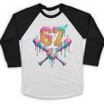 Baseball Drip 67 Six Seven Number 67 Player 67th Birthday Baseball Raglan Shirt Baseball Drip 67 Six Seven Number 67 Player 67th Birthday Baseball Raglan Shirt