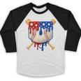 Baseball Drip American Flag Home Plate 4th Of July Patriotic Baseball Raglan Shirt Baseball Drip American Flag Home Plate 4th Of July Patriotic Baseball Raglan Shirt