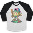 Baseball Drip For Boys Ice Cream Drip Baseball Sport Baseball Raglan Shirt
