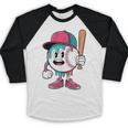 Baseball Drip Boys Ice Cream Youth Baseball Raglan Shirt