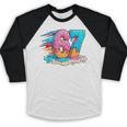 Baseball Drip Ice Cream 67 Graffiti Splash Melt Baseball Raglan Shirt Baseball Drip Ice Cream 67 Graffiti Splash Melt Baseball Raglan Shirt