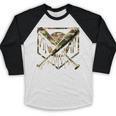 Baseball Drip Ice Cream Camo Home Plate Bats Sports Game Day Baseball Raglan Shirt Baseball Drip Ice Cream Camo Home Plate Bats Sports Game Day Baseball Raglan Shirt