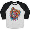Baseball Drip Ice Cream Sprinkles Baseball Glove For Boys Baseball Raglan Shirt Baseball Drip Ice Cream Sprinkles Baseball Glove For Boys Baseball Raglan Shirt