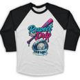 Baseball Drip Ice Cream Sprinkles Youth Boys Baseball Glove Baseball Raglan Shirt